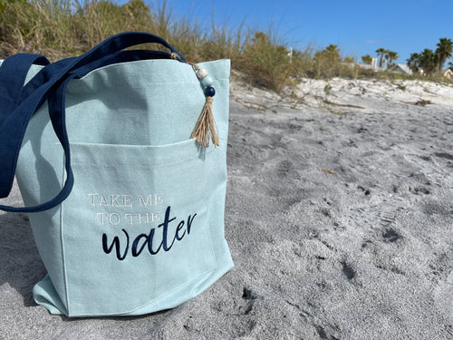 PS-7918 - *To the Water Canvas Tote