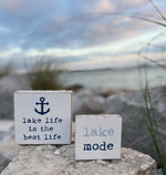 PS-8067 - *Lake Life Best Life Box Sign