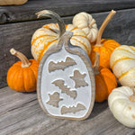 CA-5096 - Bat/Ghost Carved Pumpkin