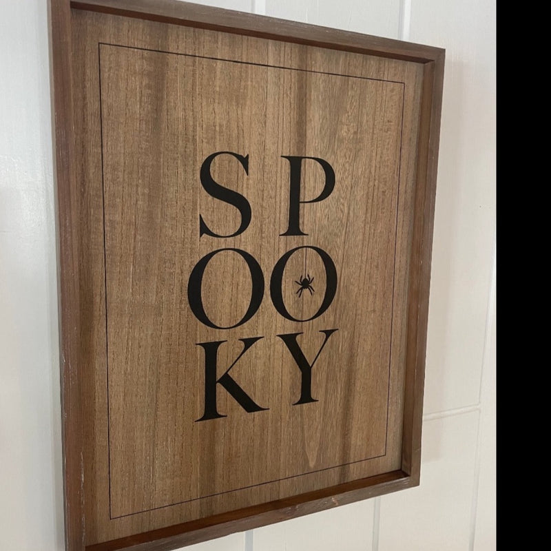 CA-5142 - Spooky/Fall Frame (Reversible)