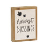 CA-5147 - Grateful/Blessings 3D Block (Reversible)