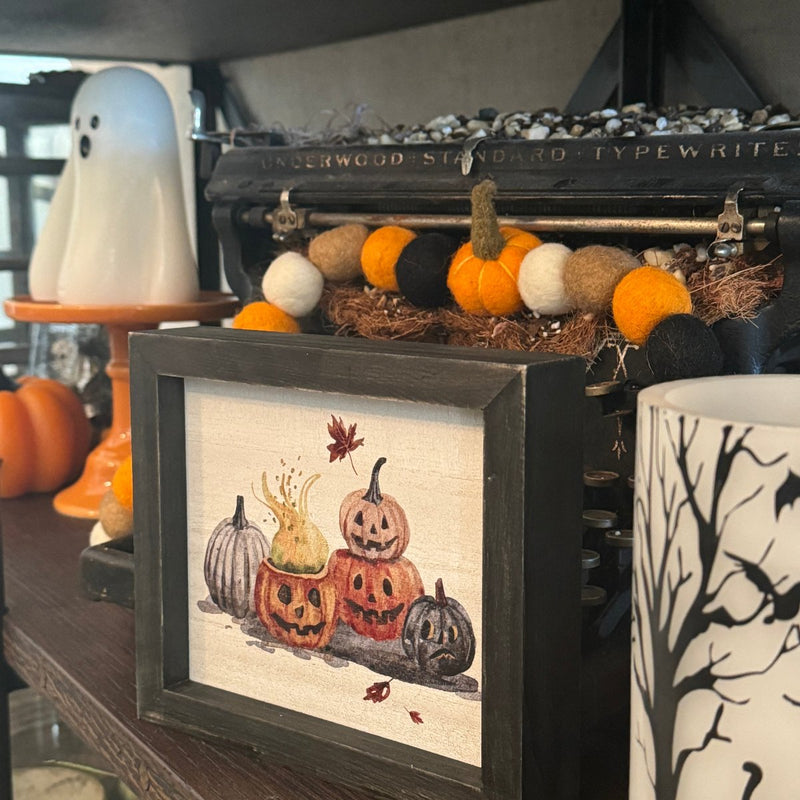 Spooky Pumpkins Frame