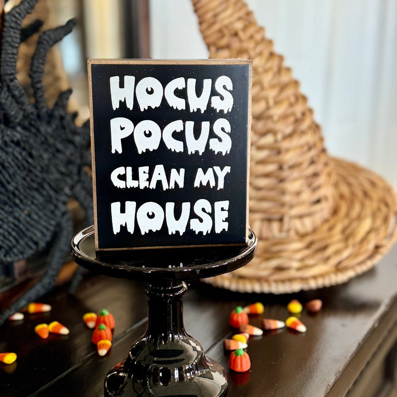 Hocus House Box Sign 