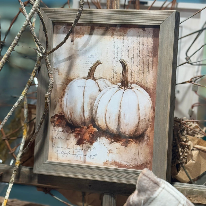 Double Pumpkin Frame 