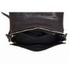 CE-2029 - Angus Ridge Leather & Dark Hair-on Hide Myra Bag