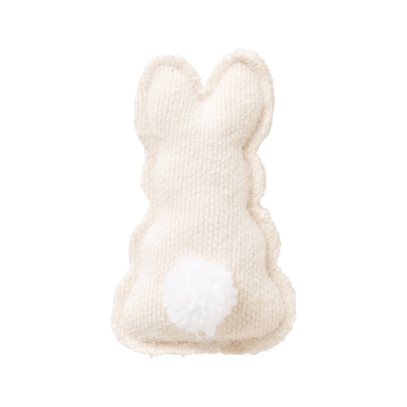 CF-2992 - White Fuzzy Fabric Bunny