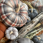 XL Sienna Plaid Pumpkin