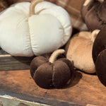 Sm. Mocha Corduroy Pumpkin