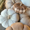 Lrg. Cream Corduroy Pumpkin 