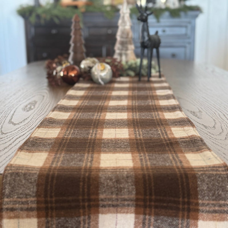 Tucker Plaid 72" Table Runner 