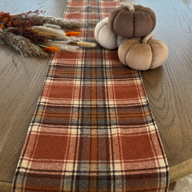 Burton Plaid 48" Table Runner 