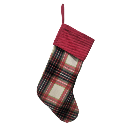 Noel/ Red Cord. Stocking 