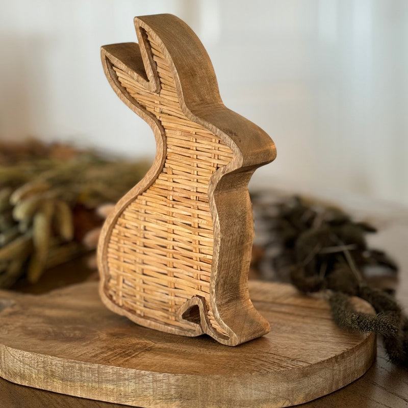 CL-2537 - Tall Rattan Mango Bunny