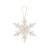 FR-3795 - Lrg. White Wash Snowflake