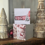 Red Barn/Reindeer Container 