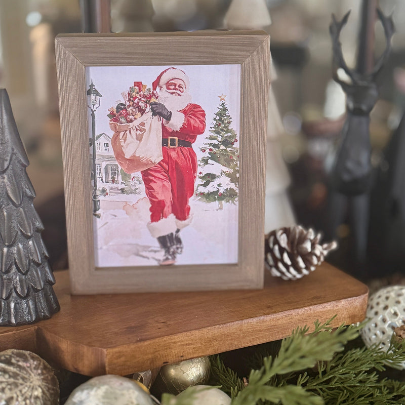 Santa Brings Presents Frame 