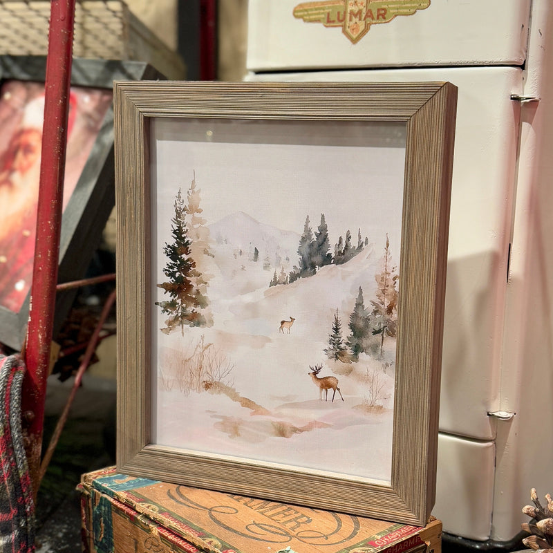 Winter Snowscape Frame 