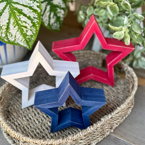 PS-8299 - Red Hollow Star