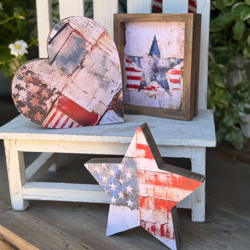 SW-3236 - Love the USA Heart