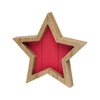 Red Plank Framed Star