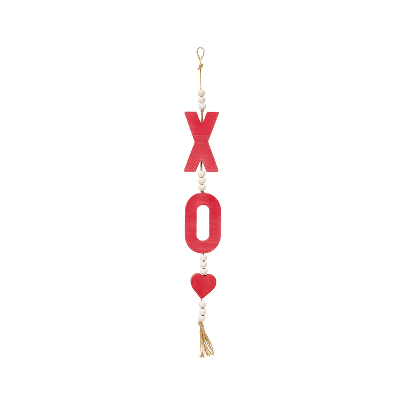 SW-1959 - Red XO Heart Hanging