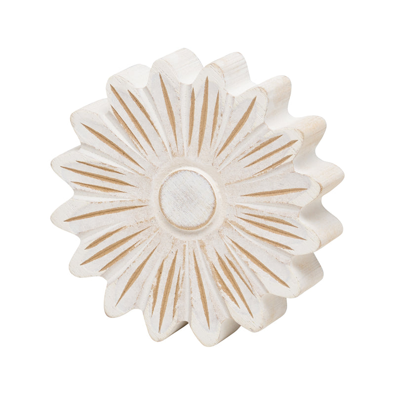 SW-2084 - Med. White Washed Daisy Head