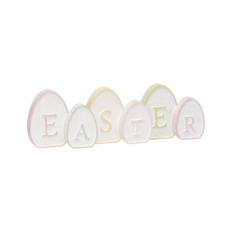 SW-2279 - Easter Color Carved Egg Sitter