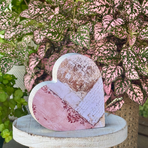 SW-3287 - Pink Collage Heart