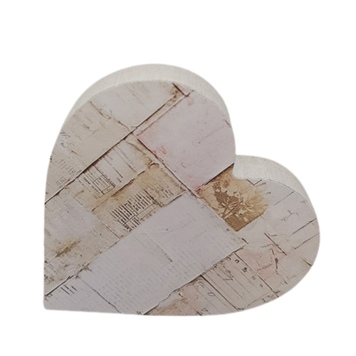 Cupid's Collage Heart