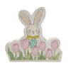 Pink Tulips Bunny
