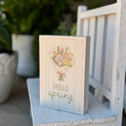 SW-3310 - Spring Bouquet Block