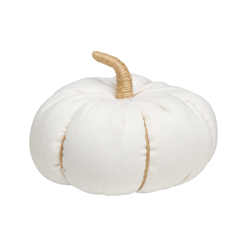 CF-3151 - Lrg. White Canvas Pumpkin