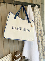 PS-7925 - *Lake Bum Canvas Weekender Tote