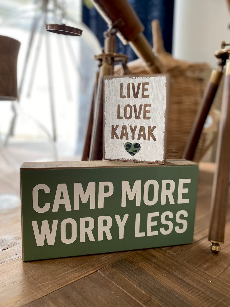 PS-7999 - Camp More Box Sign