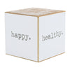 CA-3710 - Happy Sayings Cube (4-sided)