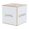 CA-3710 - *Happy Sayings Cube (4-sided)