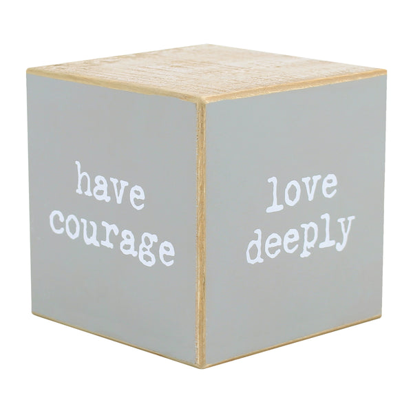 CA-3711 - Uplifting Sayings Cube (4-sided) – Collins Fresh + Original