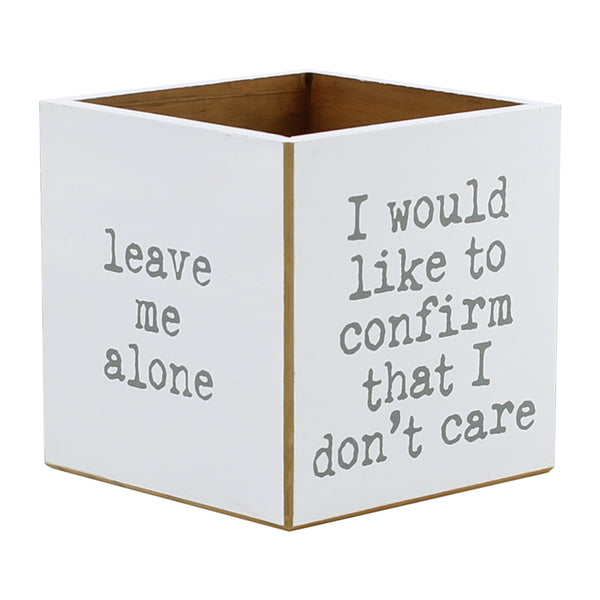 CA-3713 - Go Away Sayings Container (4-sided) – Collins Fresh + Original