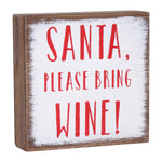 CA-4166 - Bring Wine Block Sign