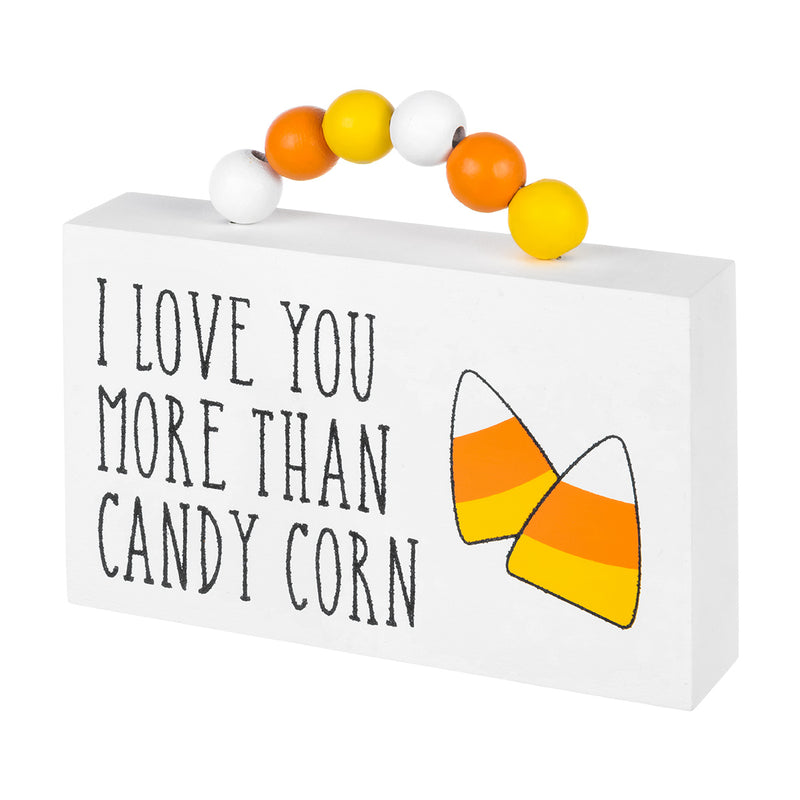CA-4176 - Love You CC Box Sign w/ Beads
