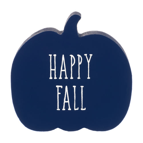 CA-4565 - Navy/Orange Pumpkins, Set of 2