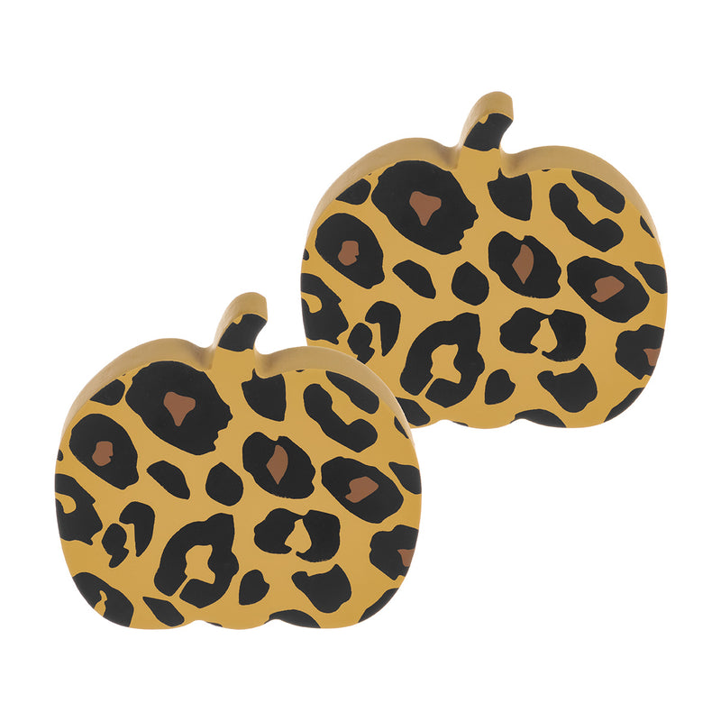 CA-4611 - *Cheetah Pumpkin Cutouts, set of 2