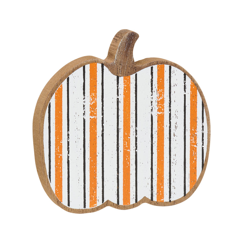 CA-4781 - OWB Striped Pumpkins, Set of 2