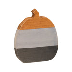 CA-4803 - Sm. Org/Gry/Blk Plank Pumpkin