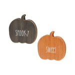 CA-4854 - Spooky/Sweet Pumpkins, Set of 2