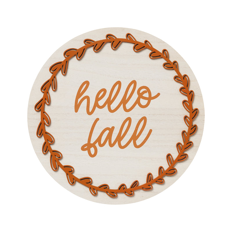 CA-4932 - Hello Fall Laser Wreathmate