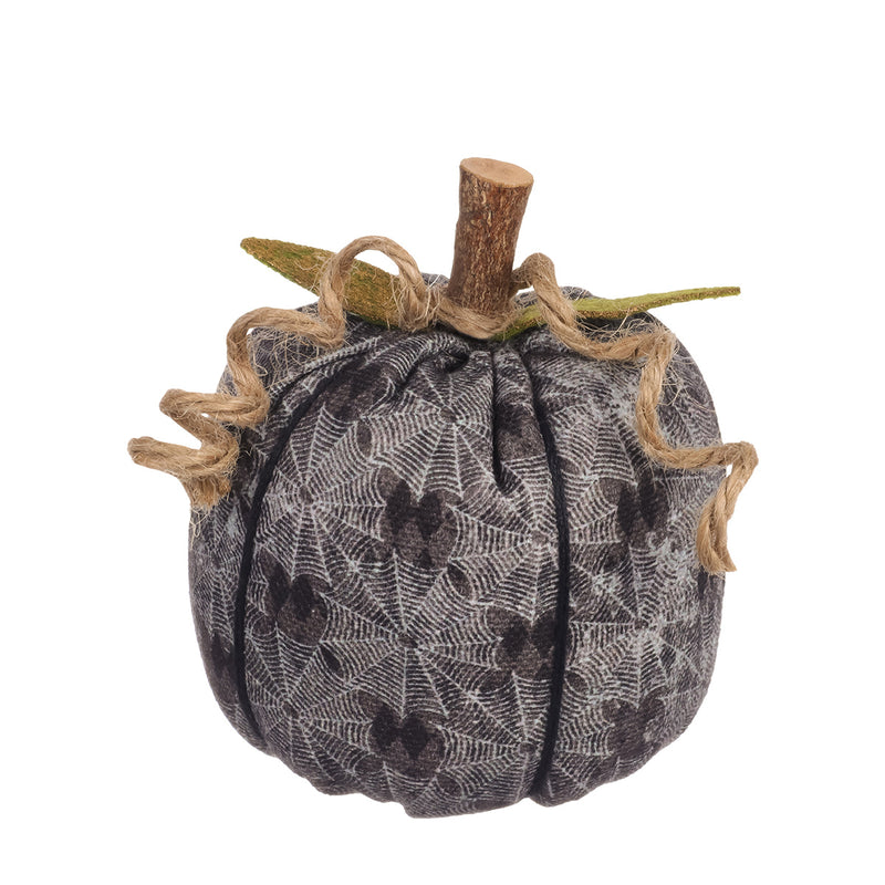 CF-2335 - *Sm. Spiderweb Fabric Pumpkin