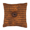 CF-2364 - Orange Harlequin Mini Pillow