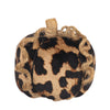 CF-2412 - Sm. Velour Cheetah Pumpkin