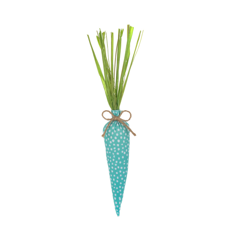 CF-2548 - *Teal Dotted Fabric Carrot